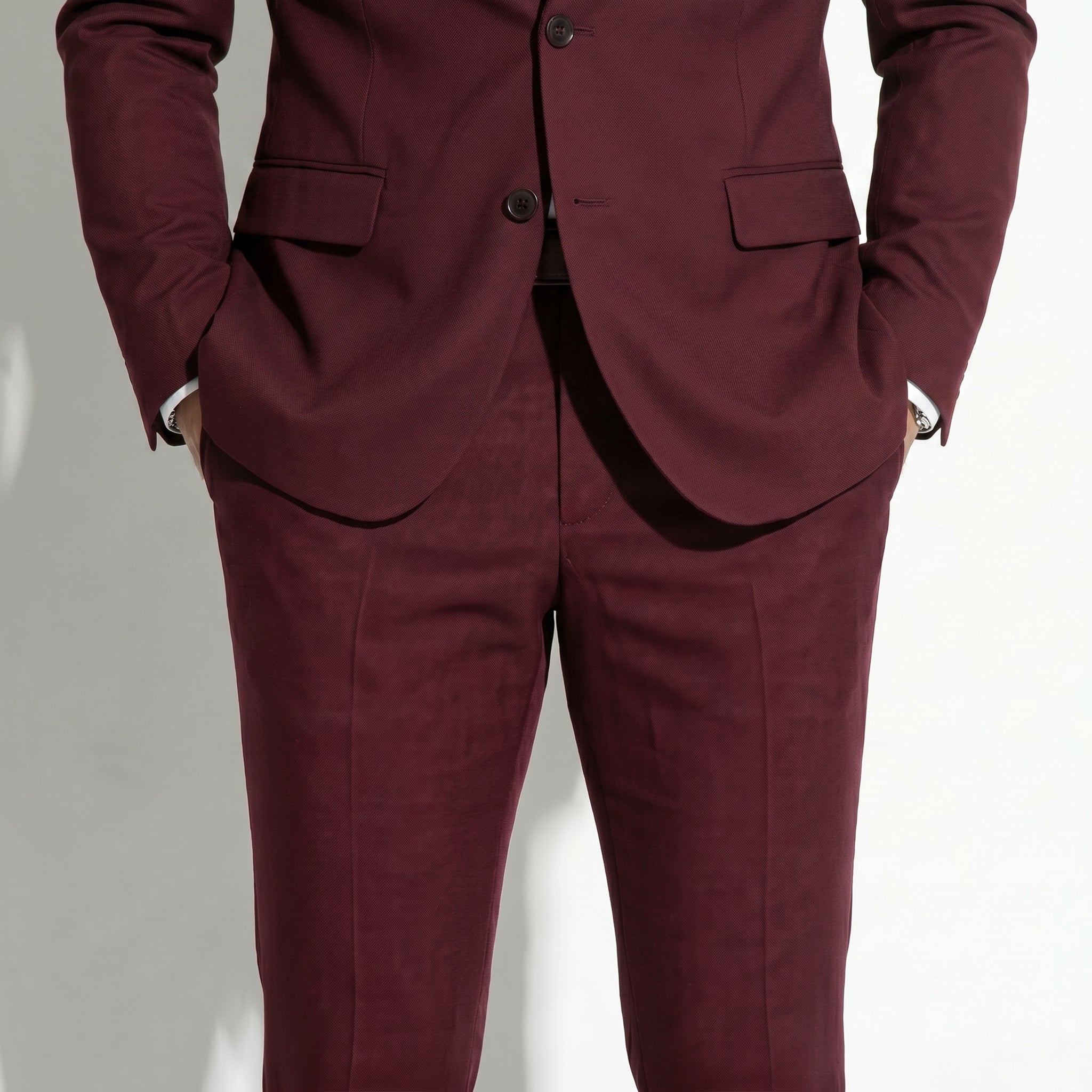 James - Męski garnitur ślubny w slim fit
