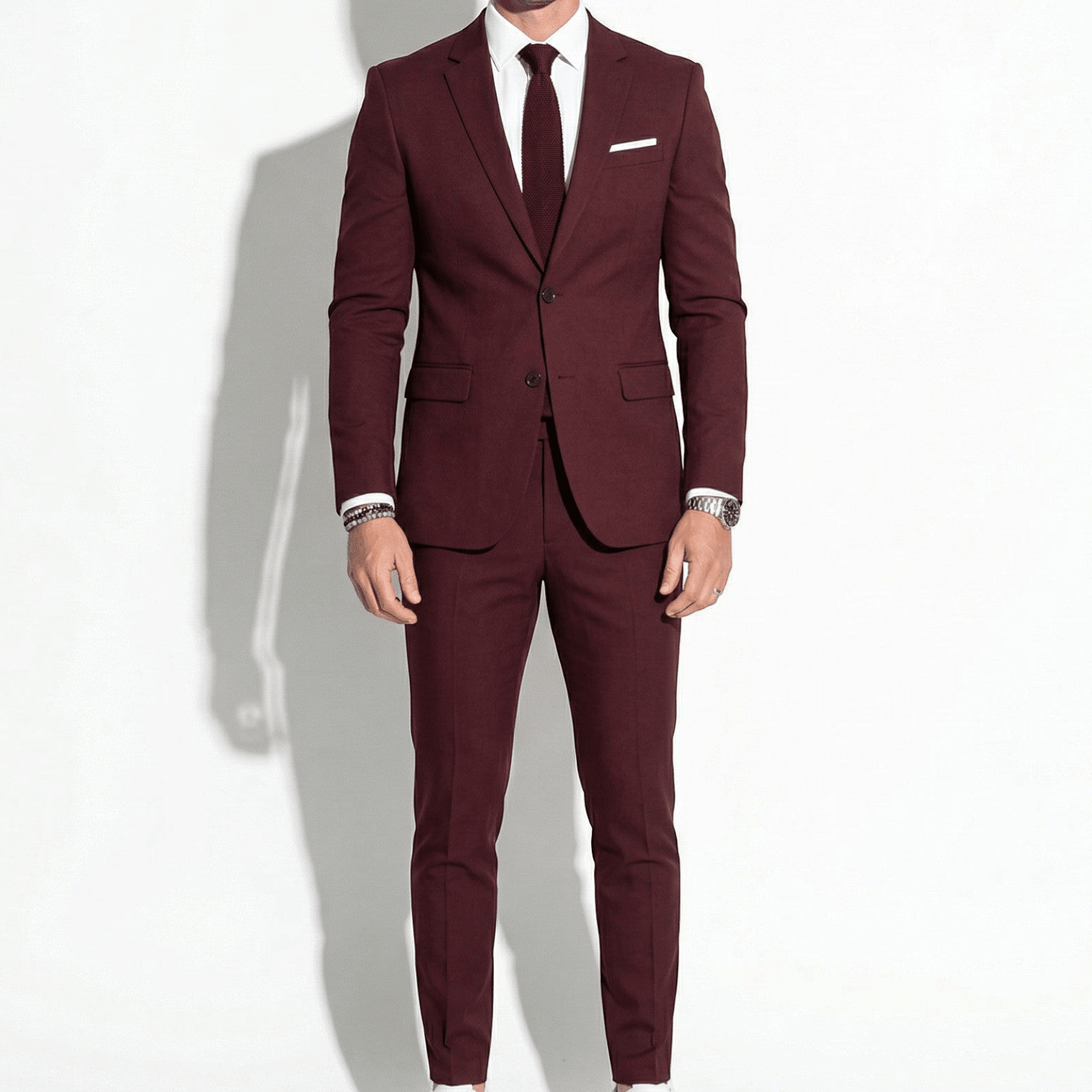 James - Męski garnitur ślubny w slim fit