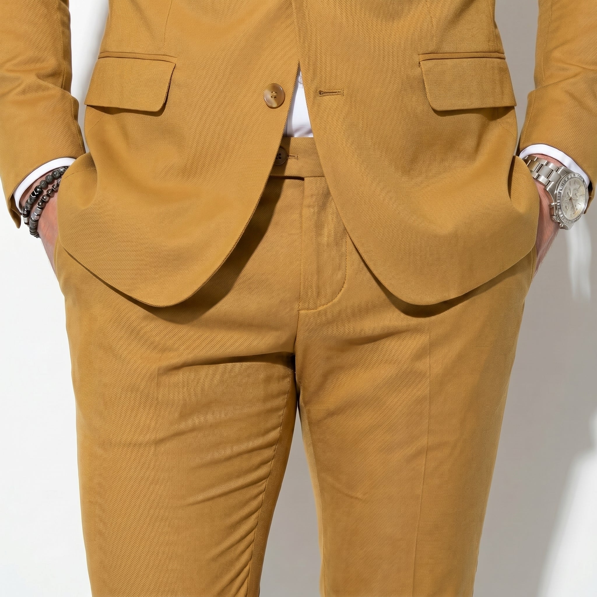James - Męski garnitur ślubny w slim fit