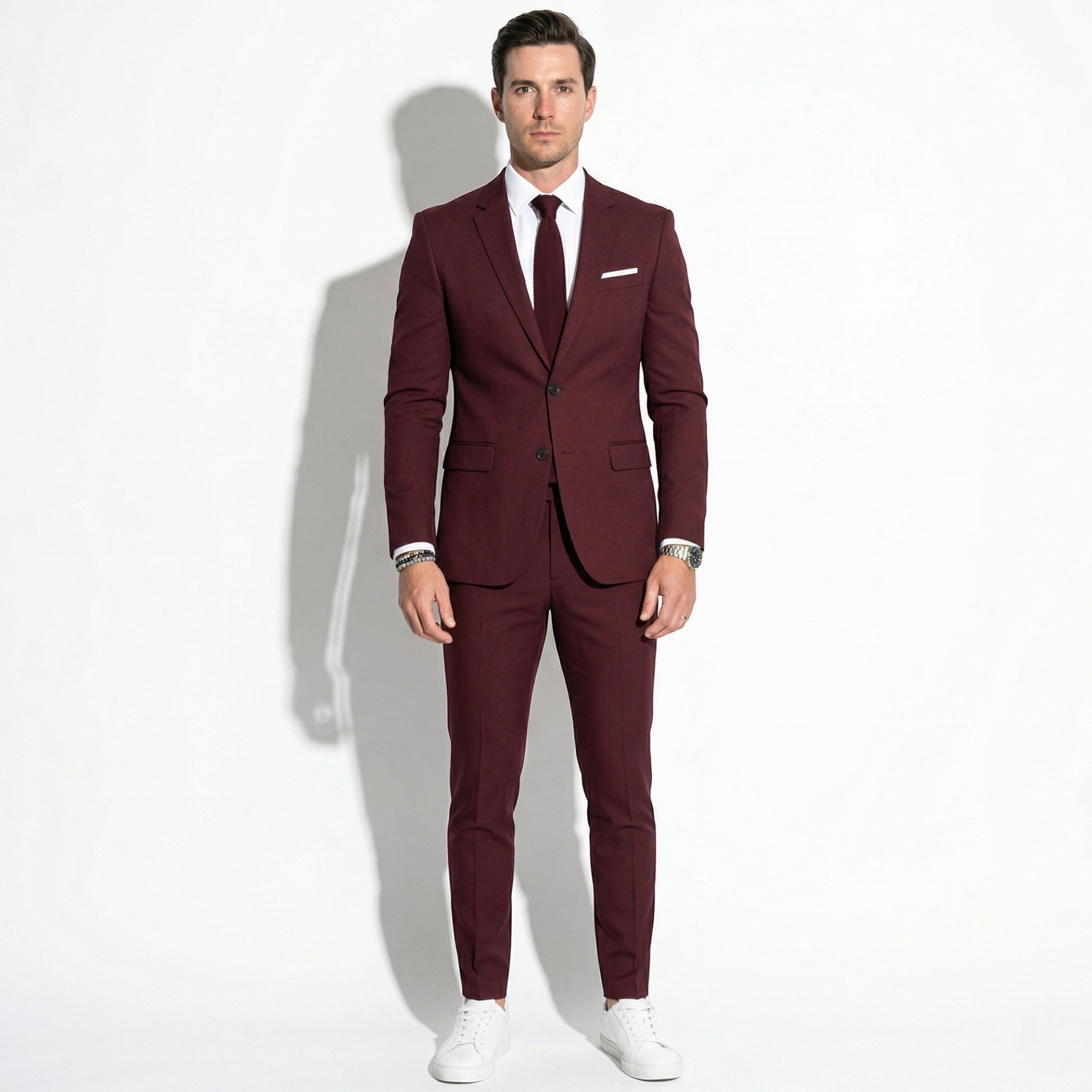James - Męski garnitur ślubny w slim fit