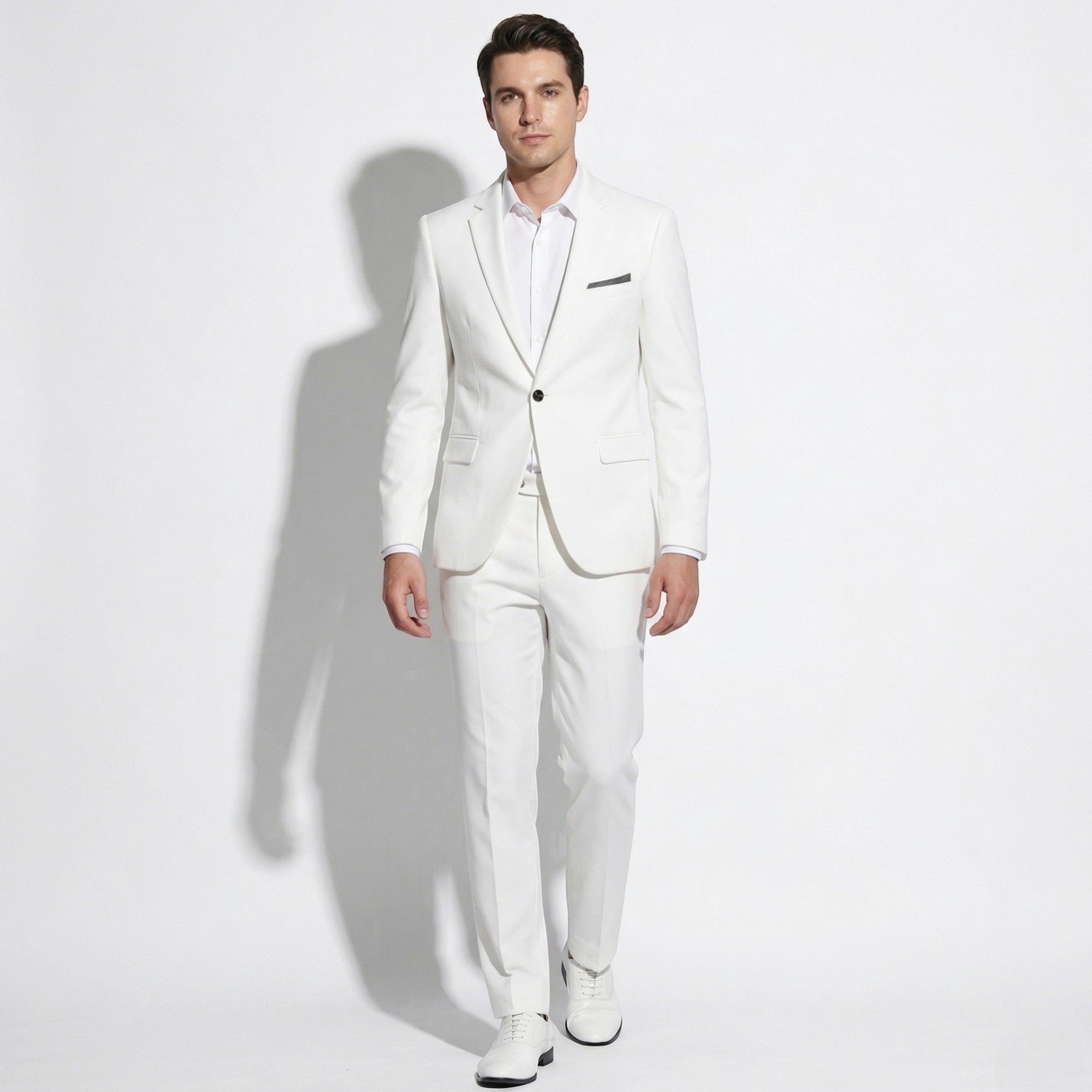 James - Męski garnitur ślubny w slim fit