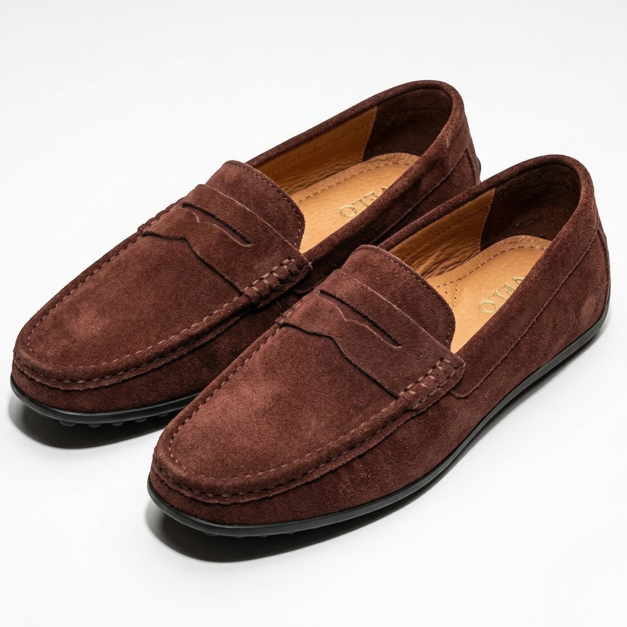 Oliver - Męskie ortopedyczne mokasyny typu slip-on