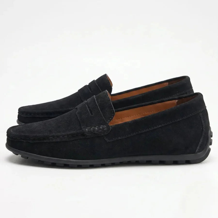 Oliver - Męskie ortopedyczne mokasyny typu slip-on