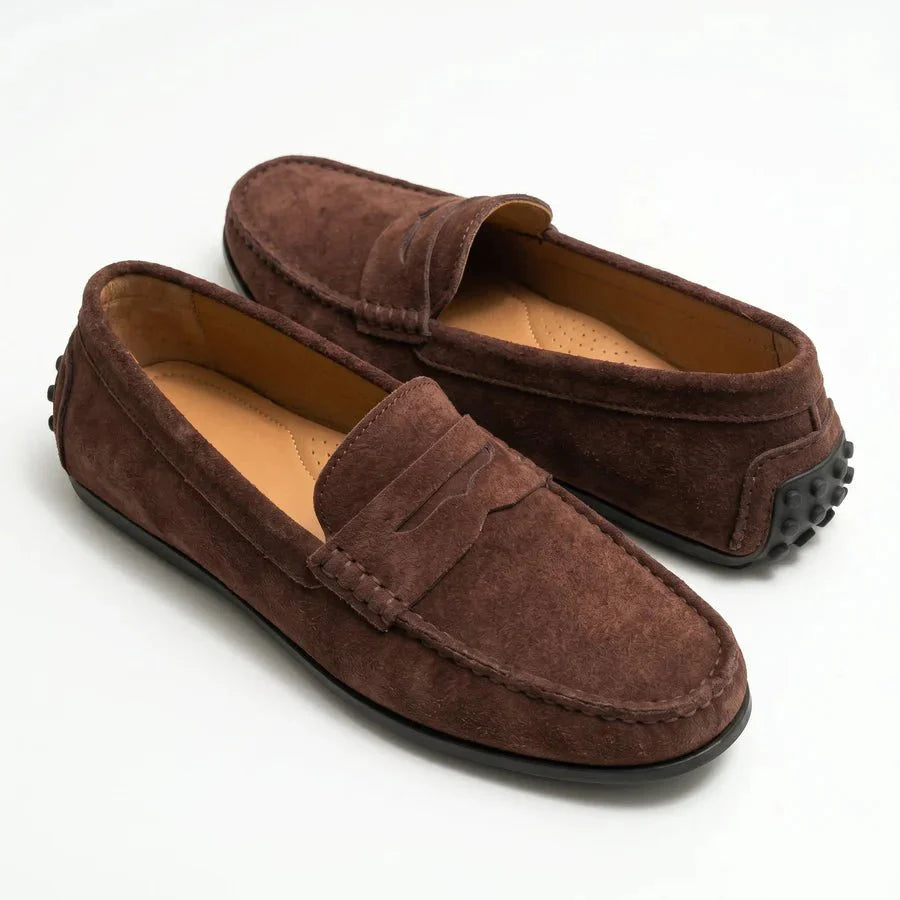Oliver - Męskie ortopedyczne mokasyny typu slip-on
