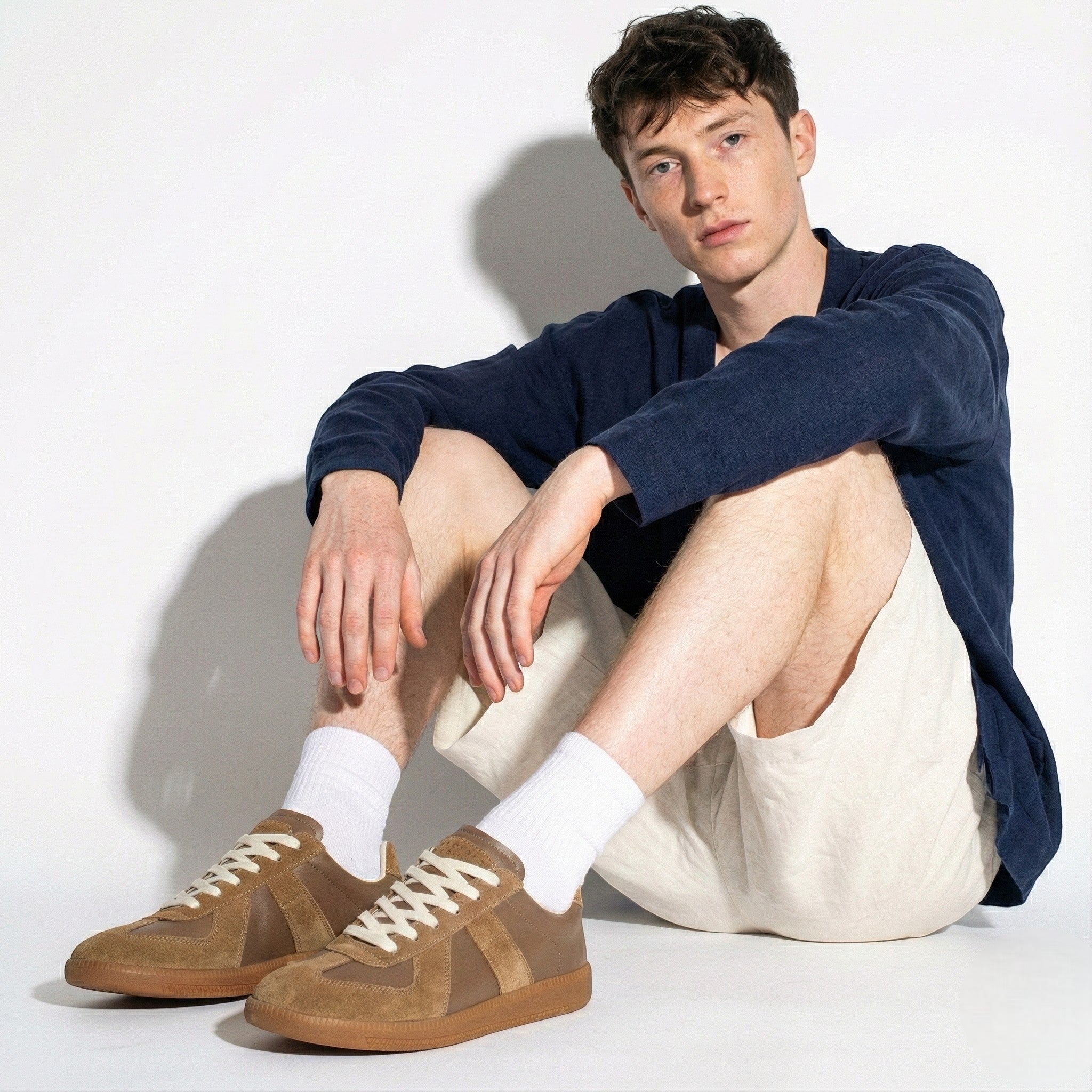 Retro Casual Shoes z Grubymi Podeszwami