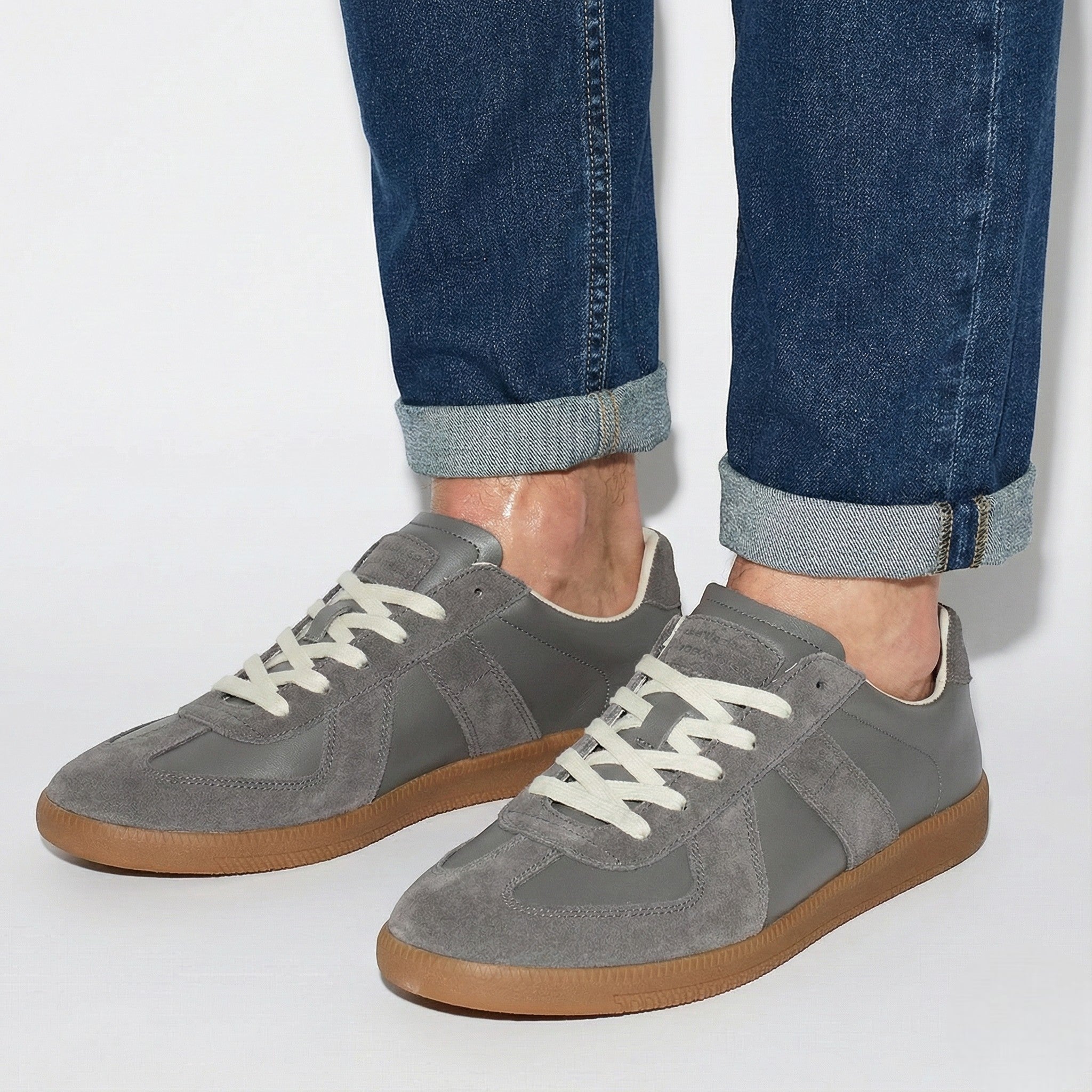 Retro Casual Shoes z Grubymi Podeszwami
