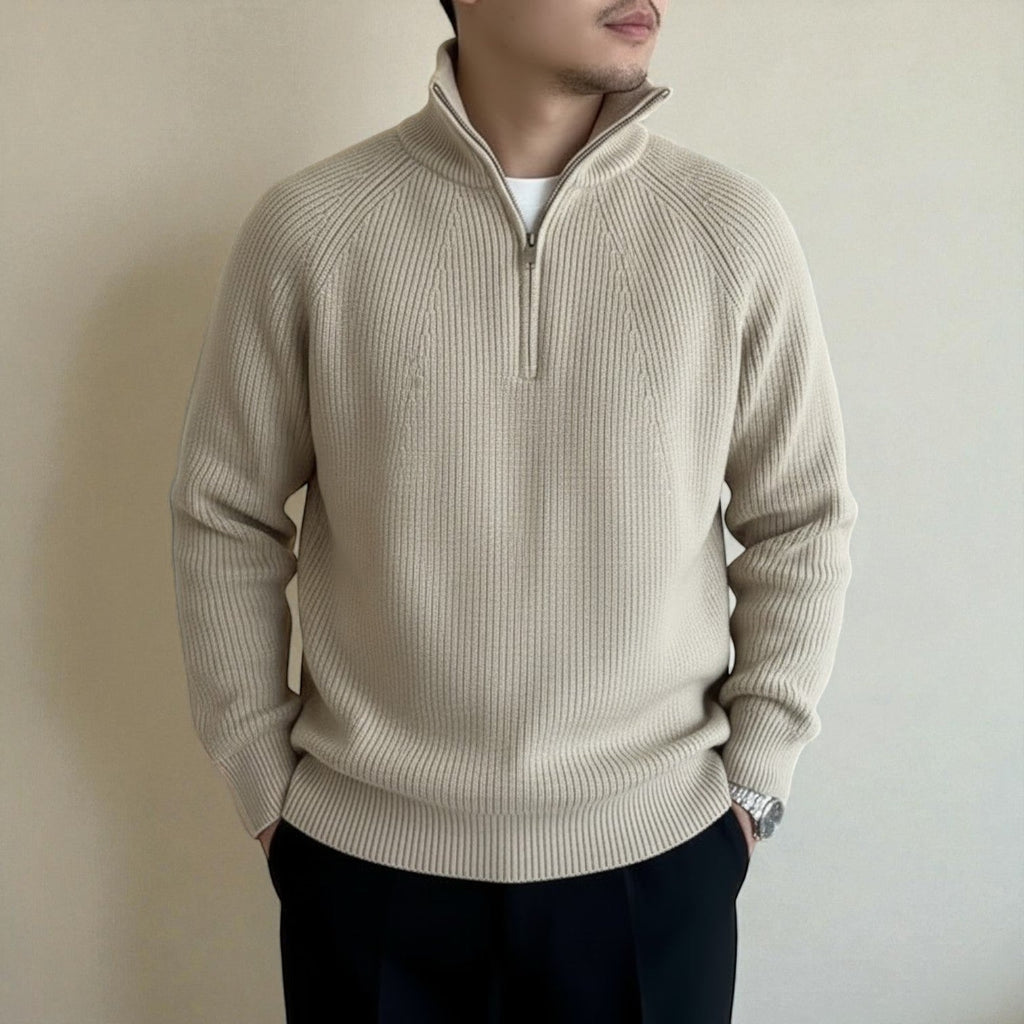 Elian – Męski wełniany sweter zimowy