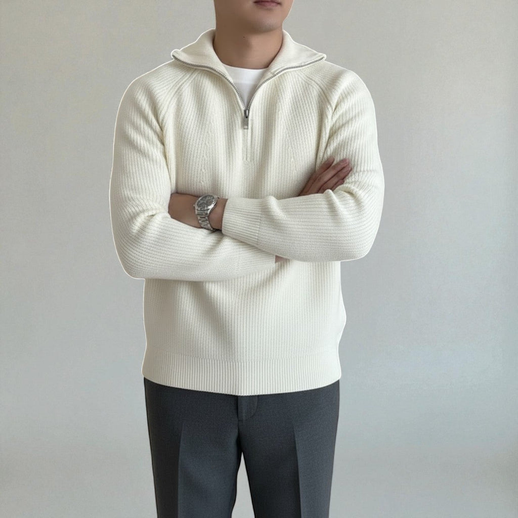 Elian – Męski wełniany sweter zimowy