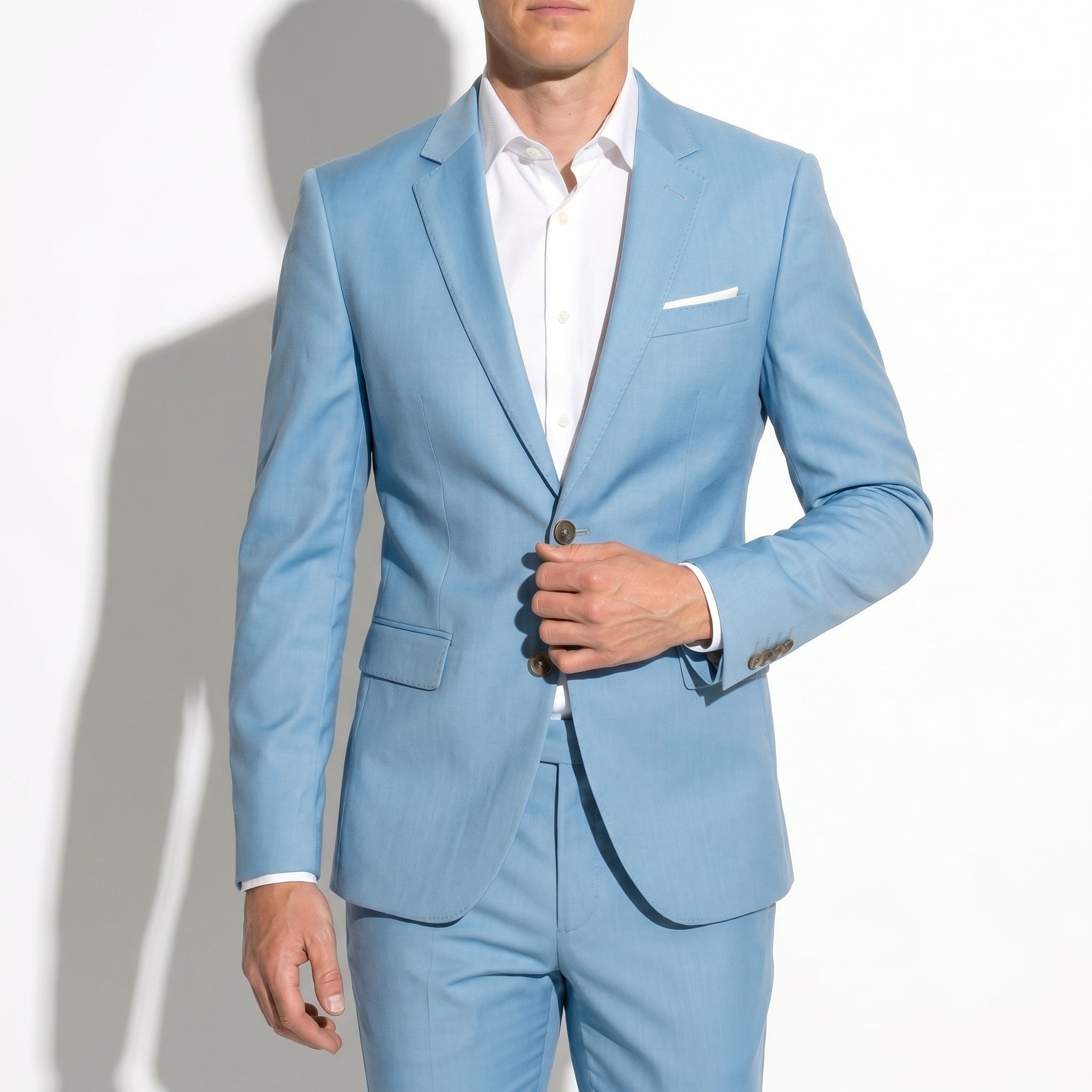 James - Męski garnitur ślubny w slim fit