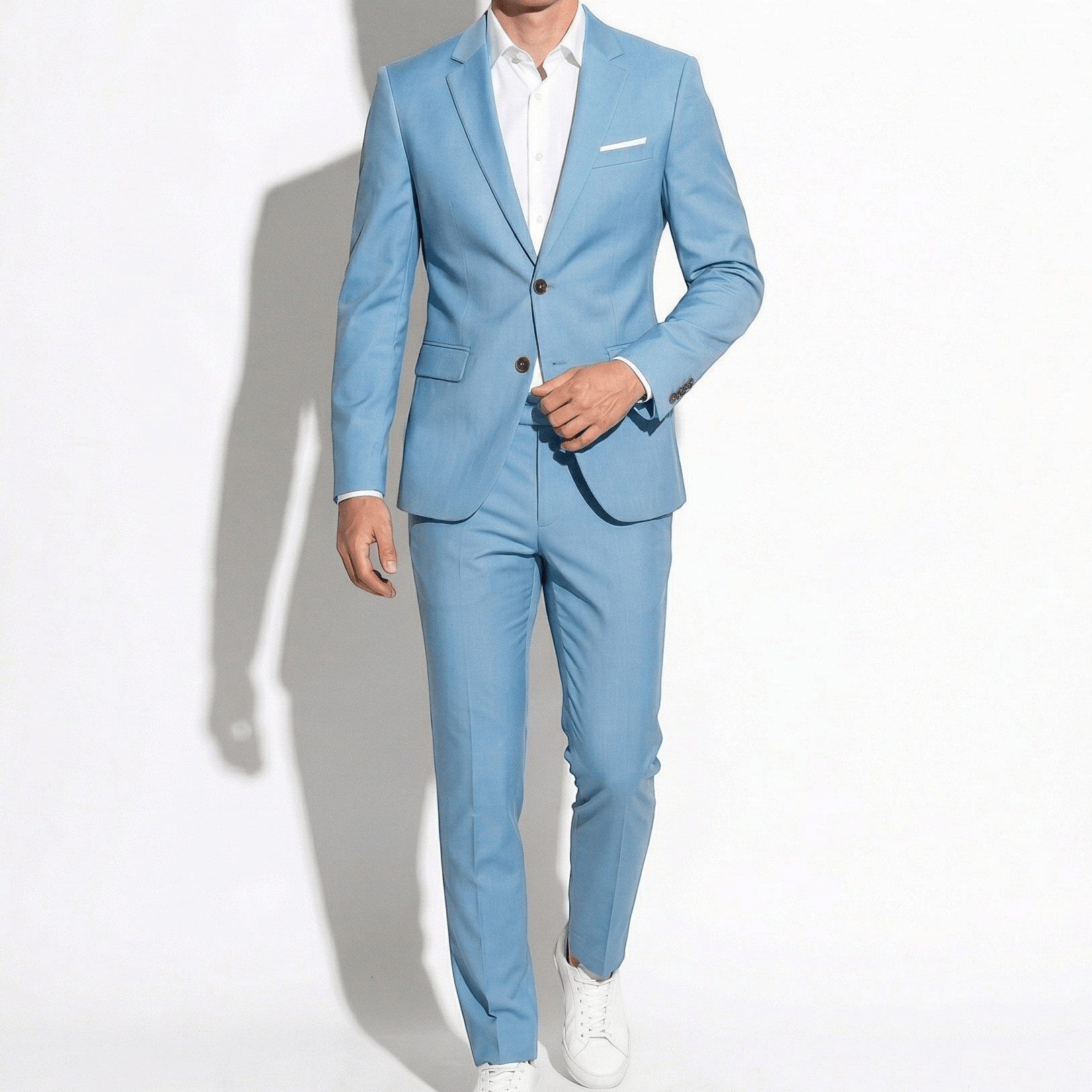James - Męski garnitur ślubny w slim fit