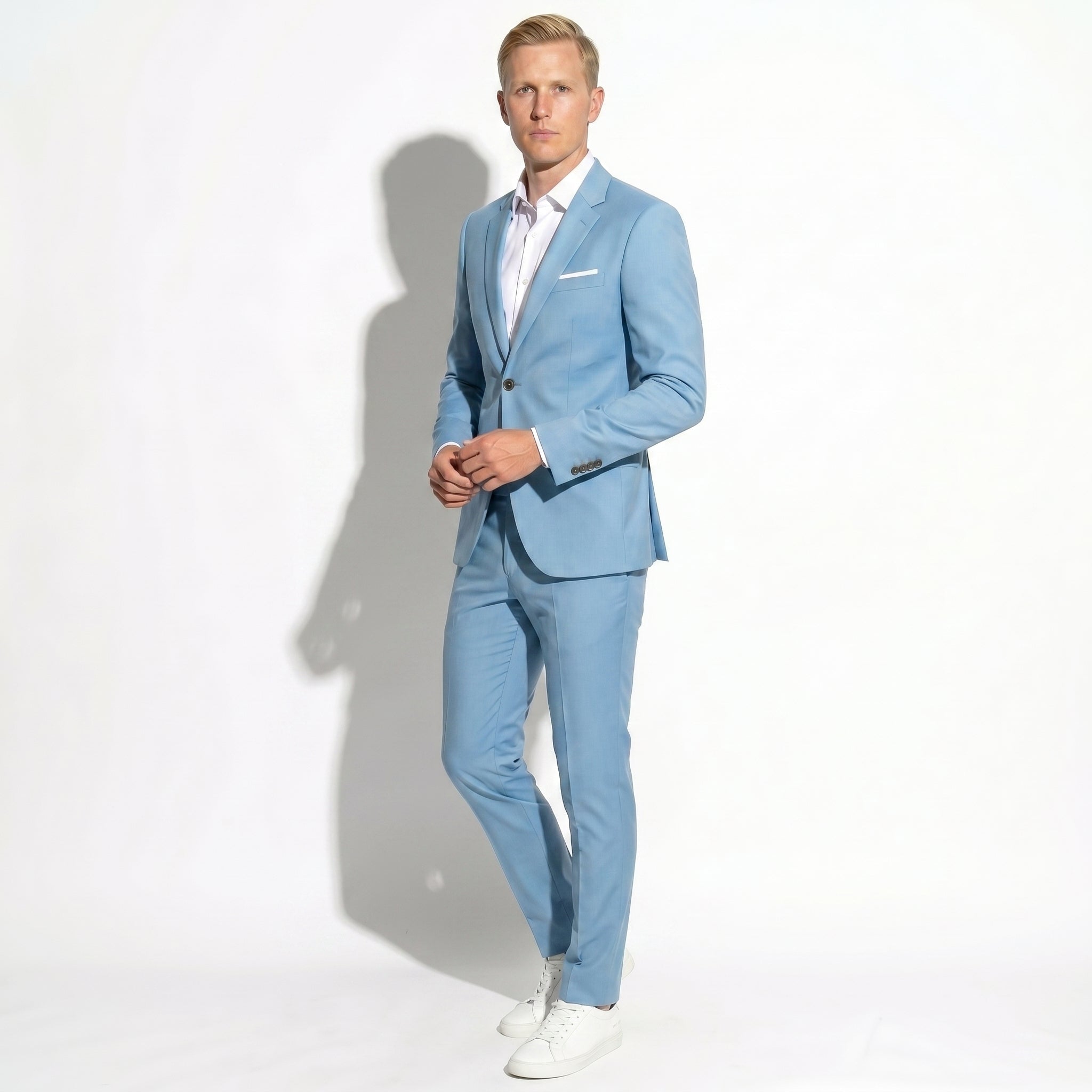 James - Męski garnitur ślubny w slim fit