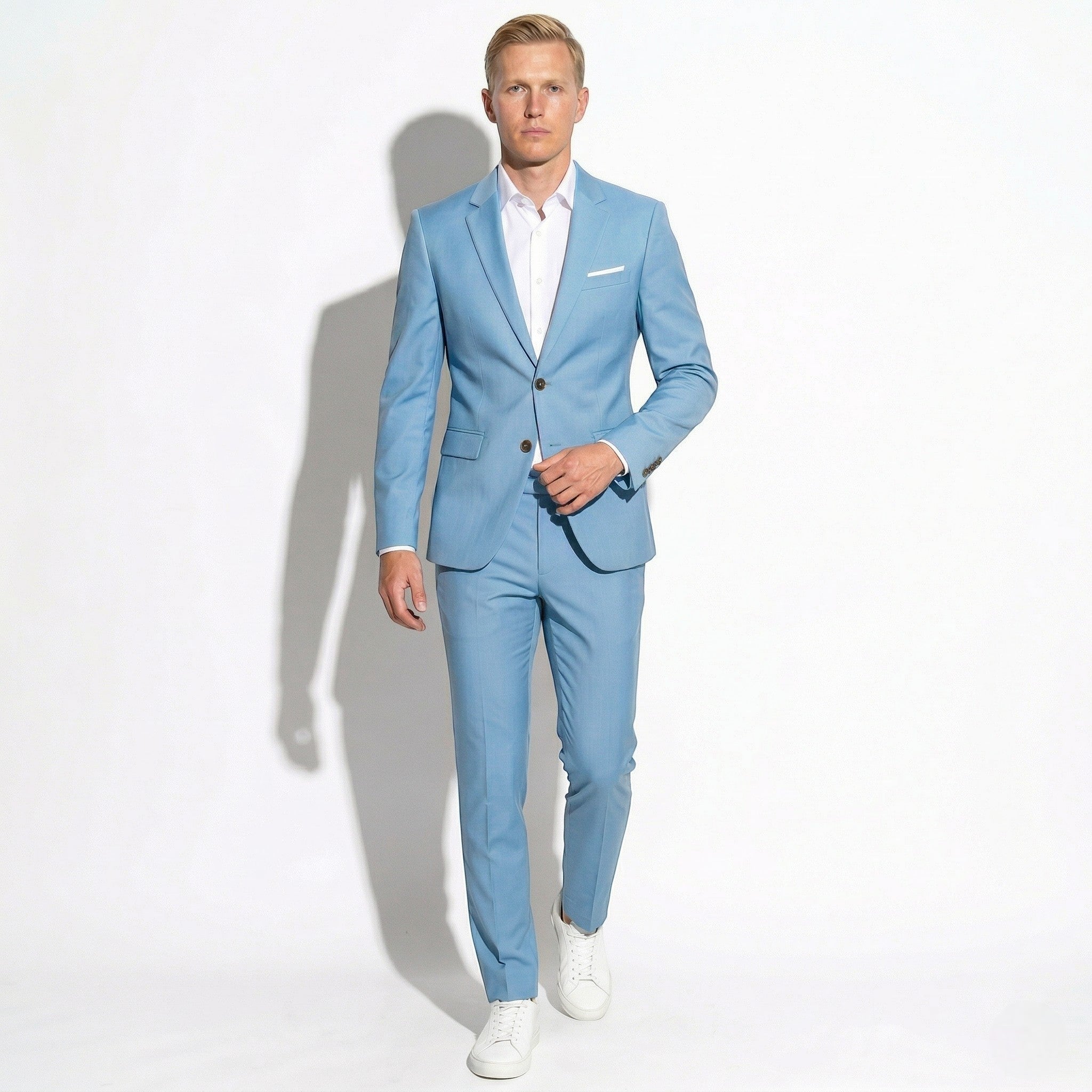 James - Męski garnitur ślubny w slim fit