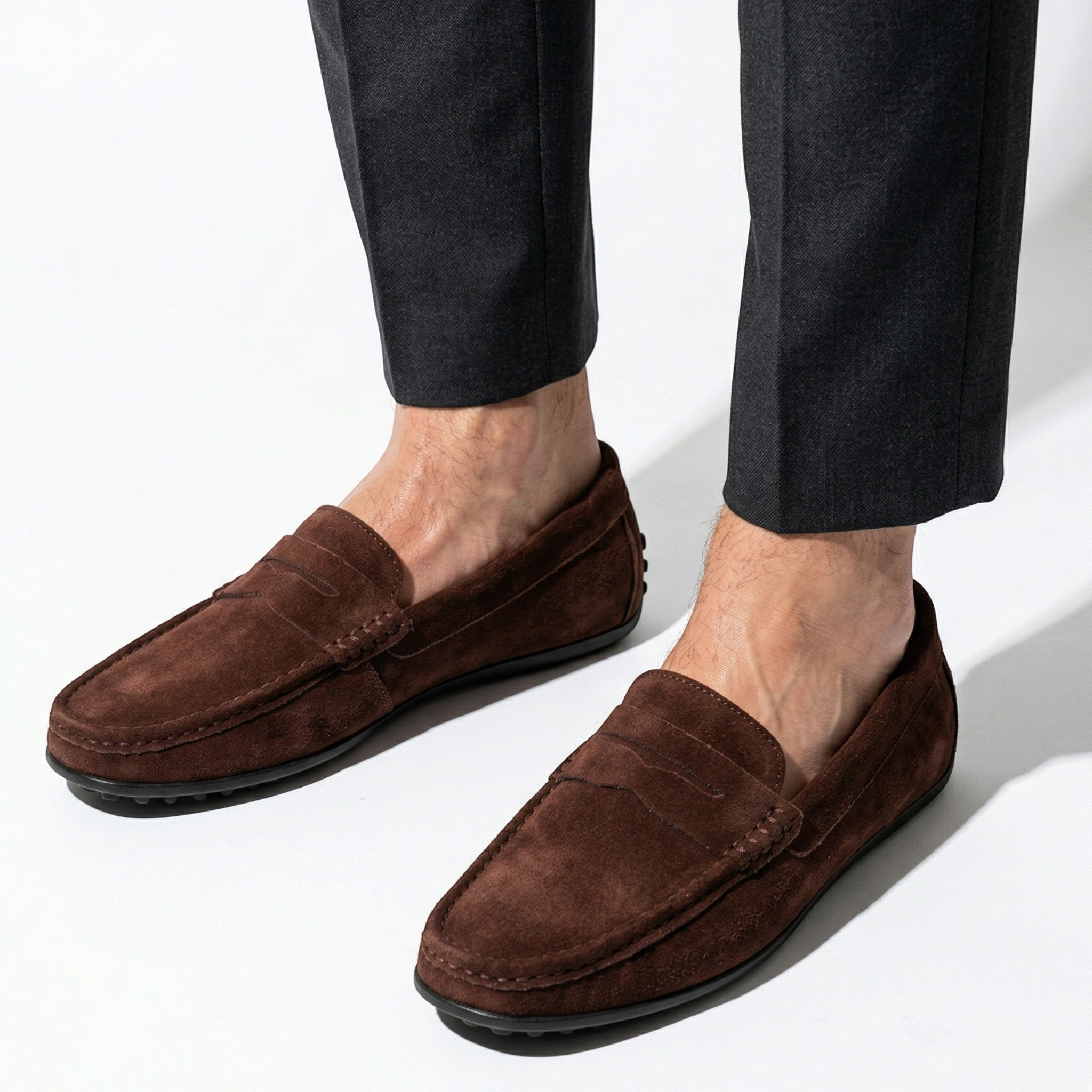 Oliver - Męskie ortopedyczne mokasyny typu slip-on