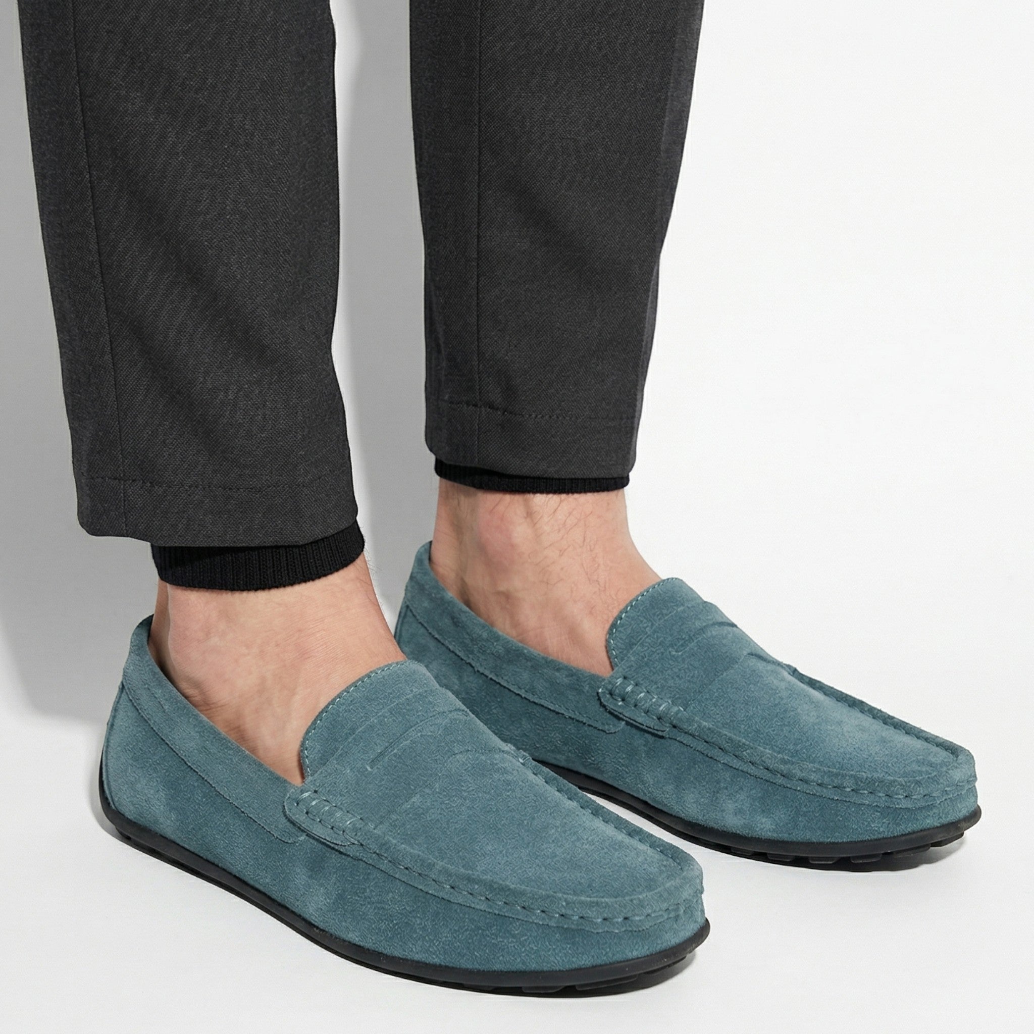 Oliver - Męskie ortopedyczne mokasyny typu slip-on