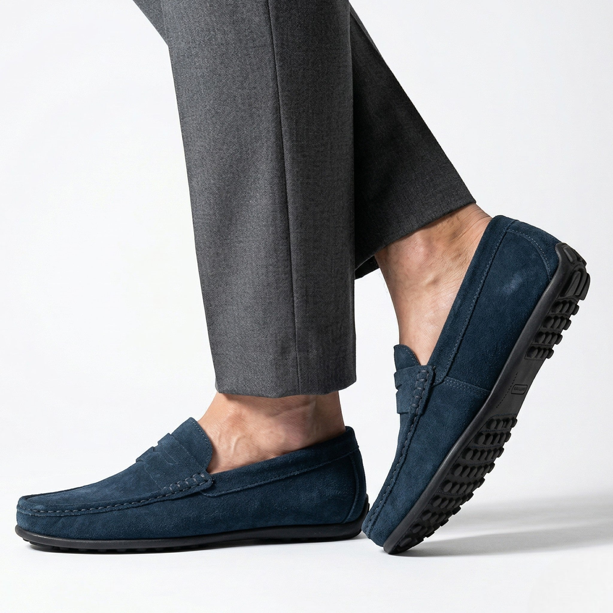 Oliver - Męskie ortopedyczne mokasyny typu slip-on
