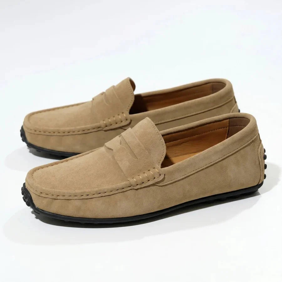 Oliver - Męskie ortopedyczne mokasyny typu slip-on