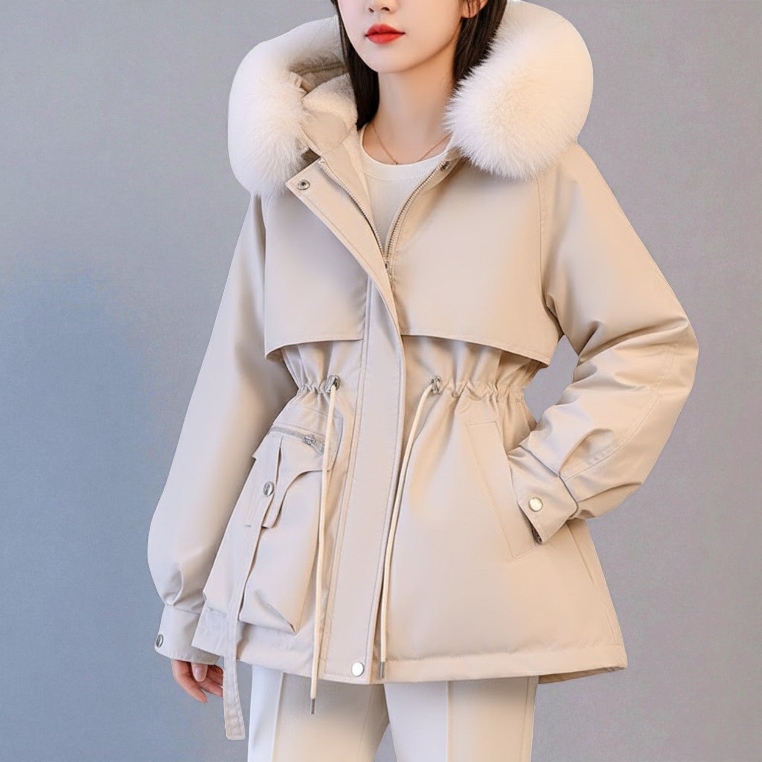 Sienna – Damska bawełniana kurtka puchowa