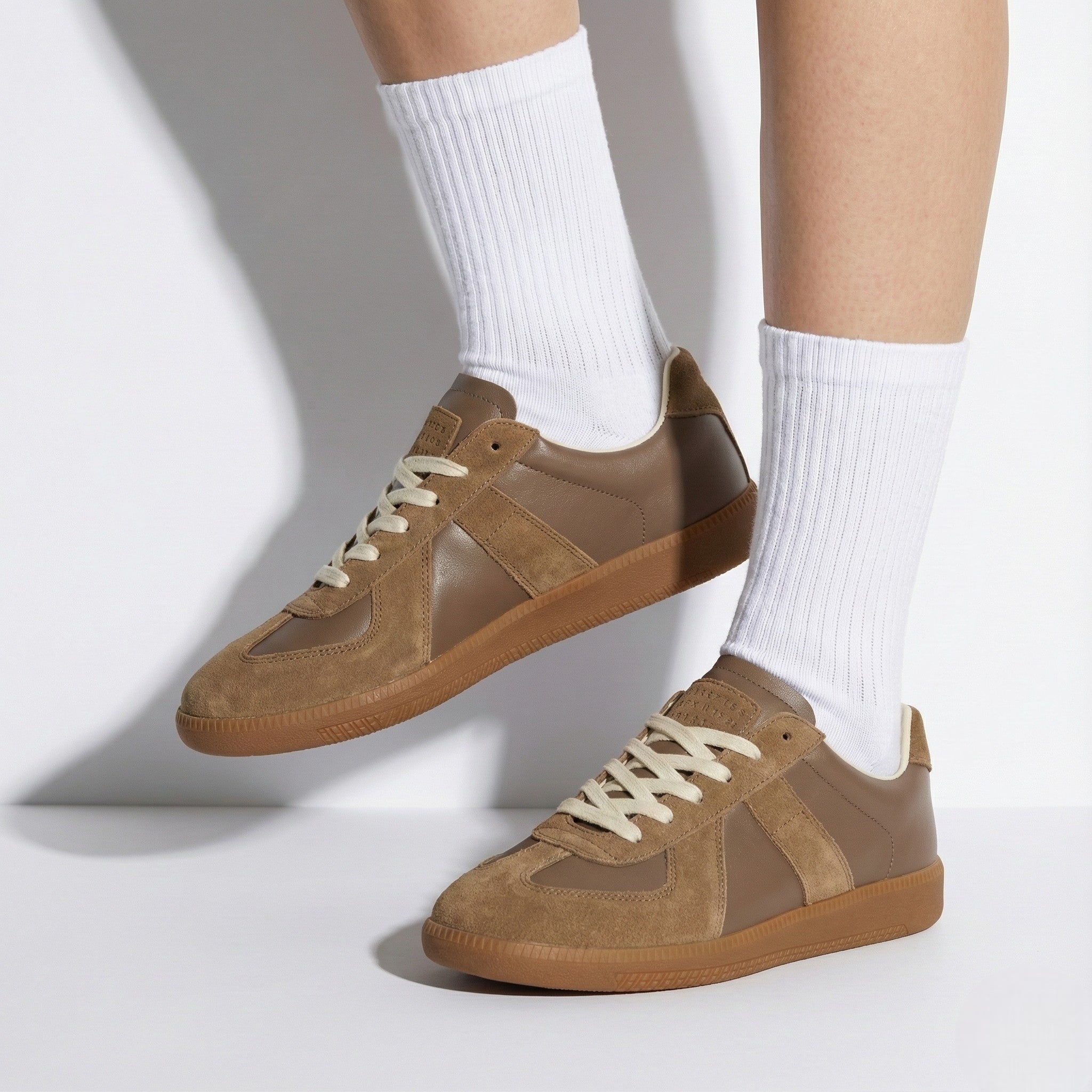 Retro Casual Shoes z Grubymi Podeszwami