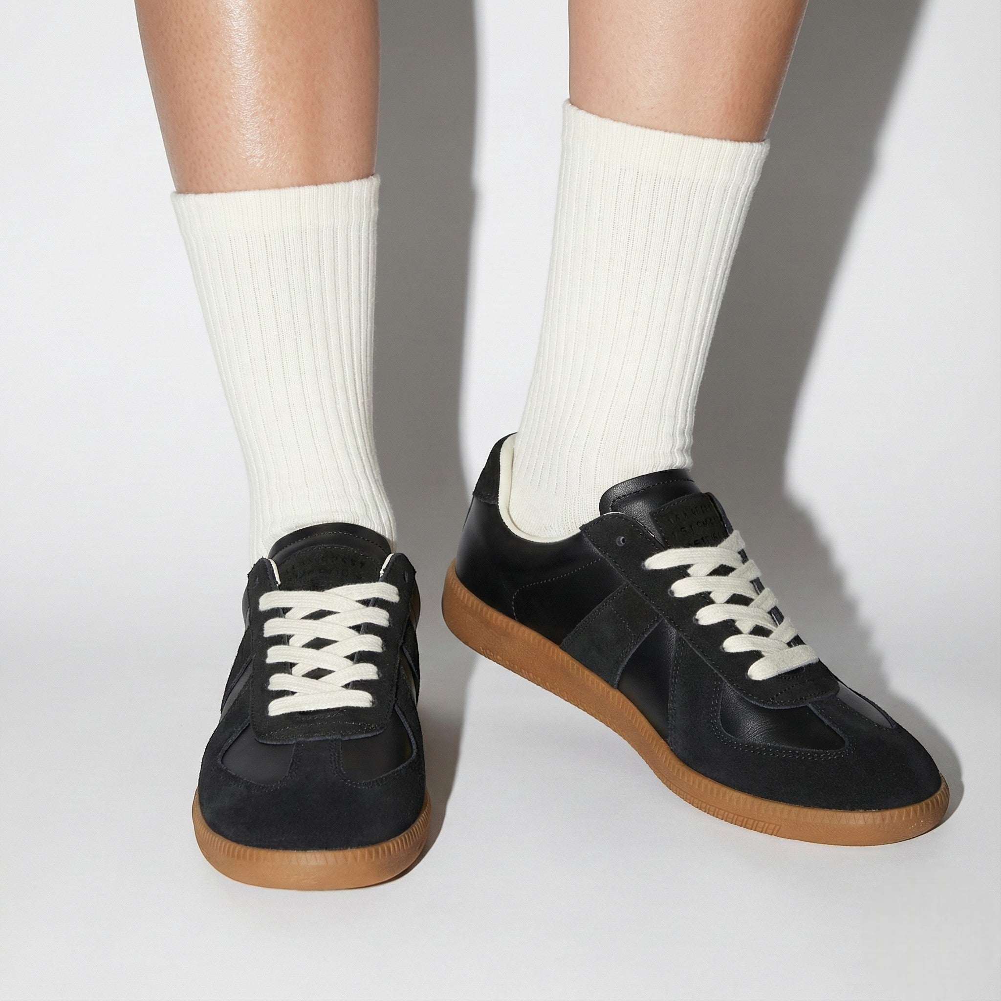 Retro Casual Shoes z Grubymi Podeszwami