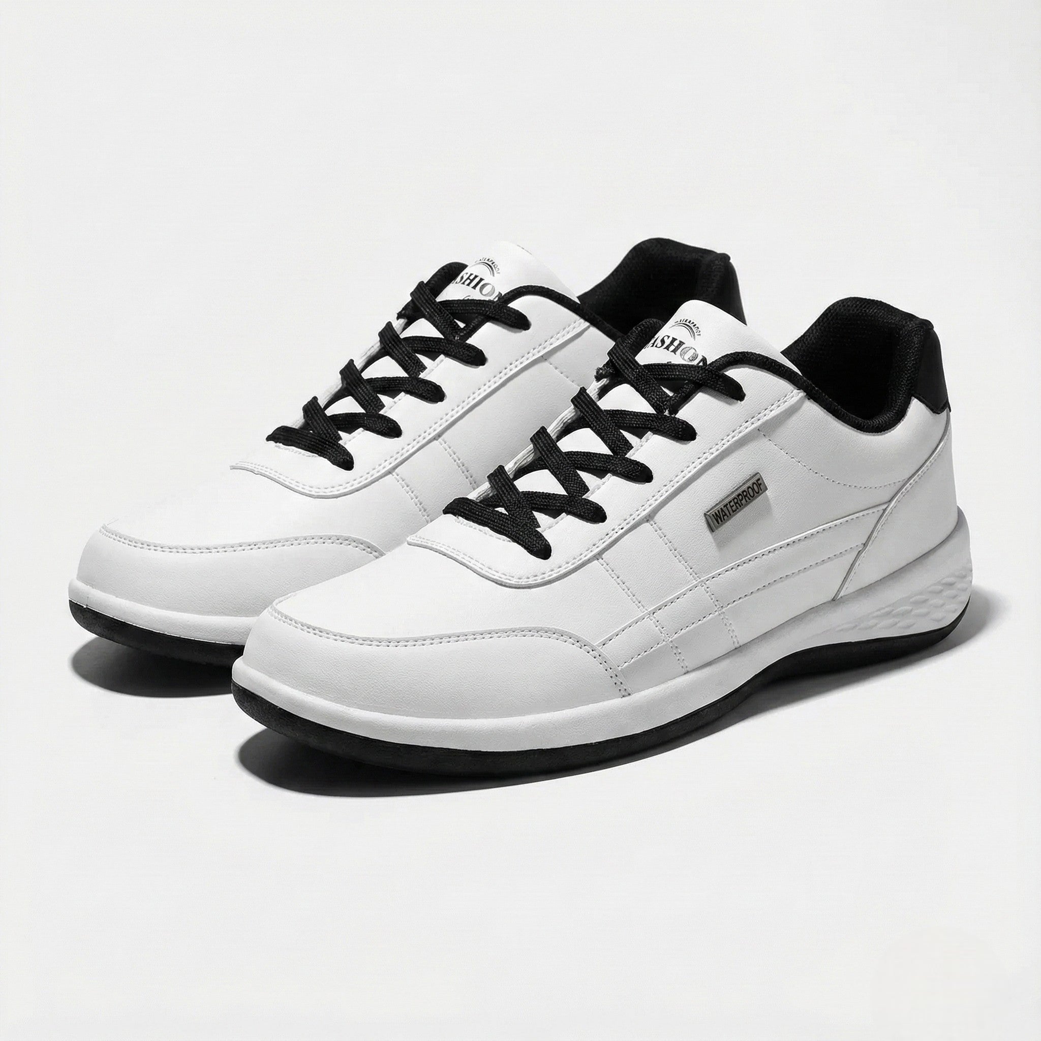 Męskie Skórzane Sneakersy